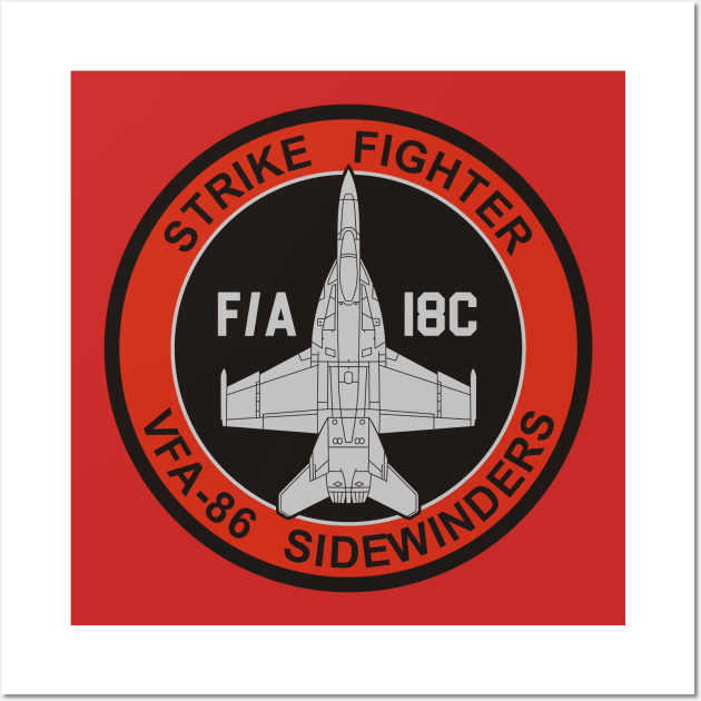 VFA-86 Sidewinders - F/A-18 Wall Art by MBK